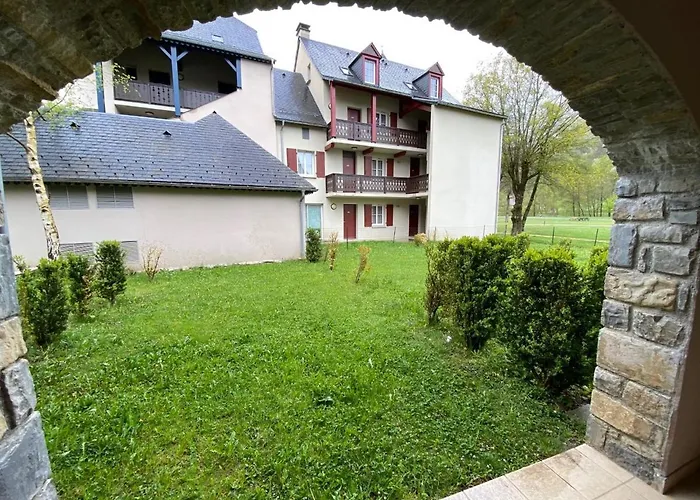 Appartement hyper-centre Loudenvielle 6personnes Jardin proche Balnéa et Skywall